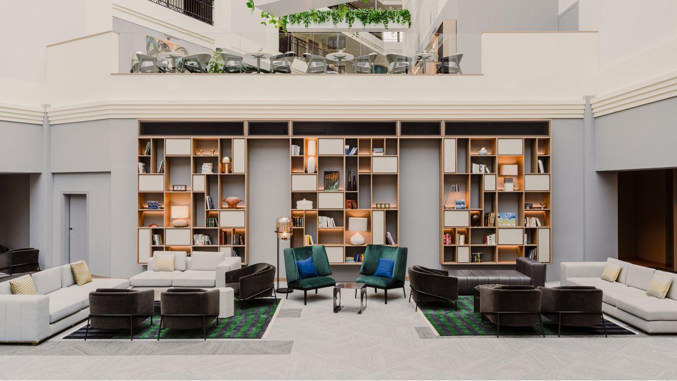 쉐라톤 그랜드 크라코프 호텔 크라쿠프 외부 사진 The Library at the Hotel